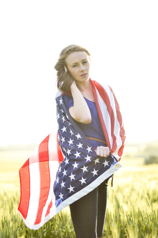 Patriotic Fashion Photoshoot